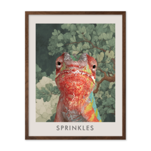 Enchanted Jungle Forest Themed Pet Portrait