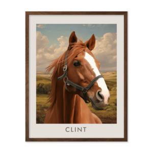 Great Plains Grasslands Landscape Pet Portrait