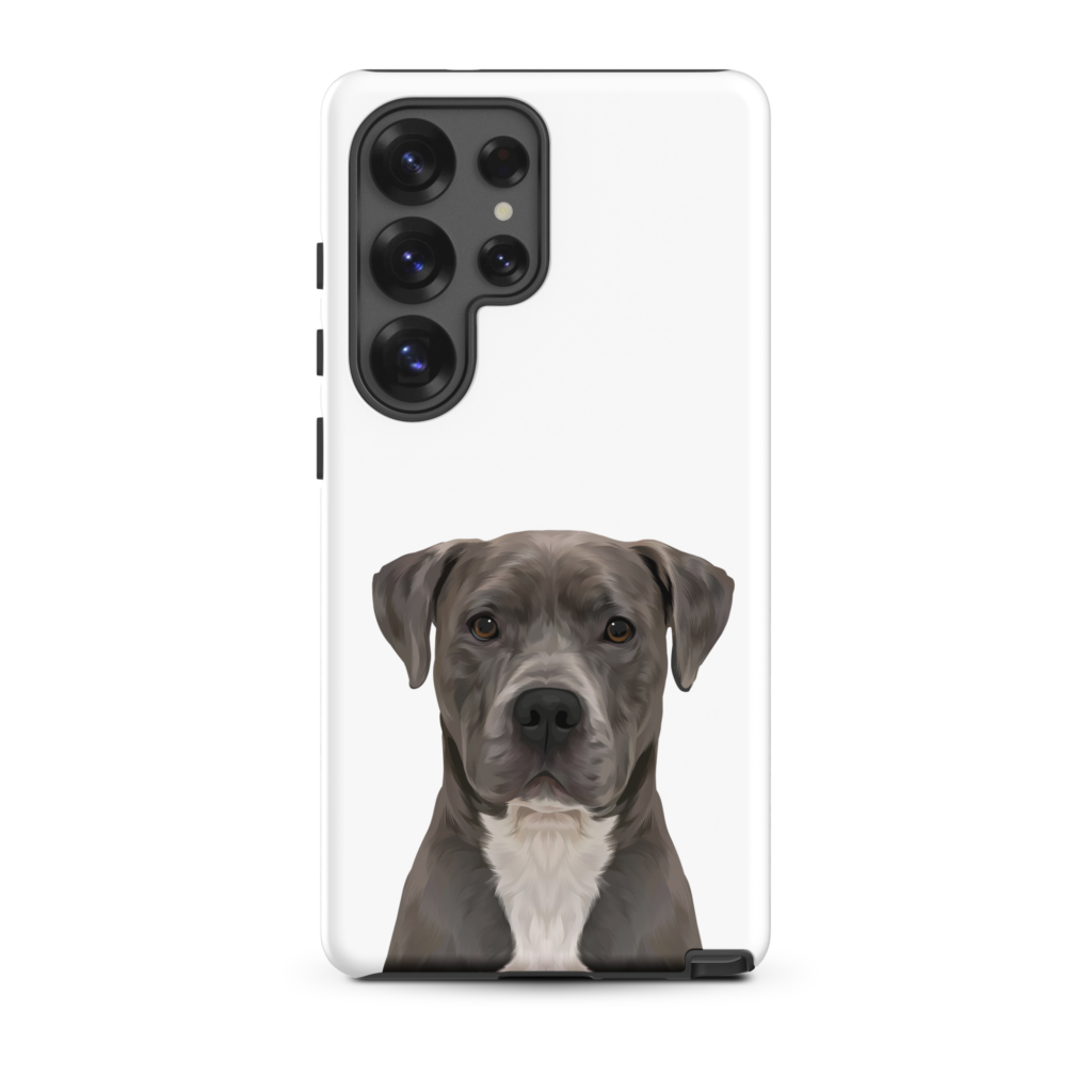 Custom Pet Portrait Tough Case for Samsung